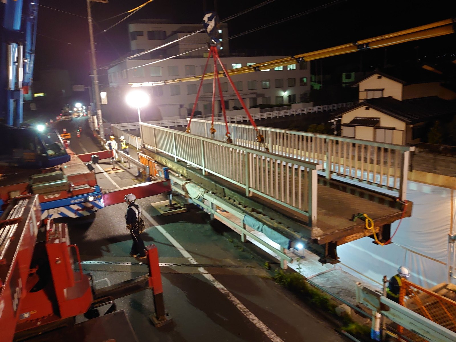 橋梁解体工事